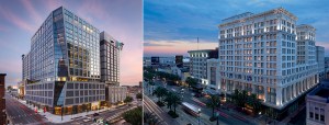 Exterior of The Joseph, a Luxury Collection Hotel, Nashville and the The Ritz-Carlton New Orleans 