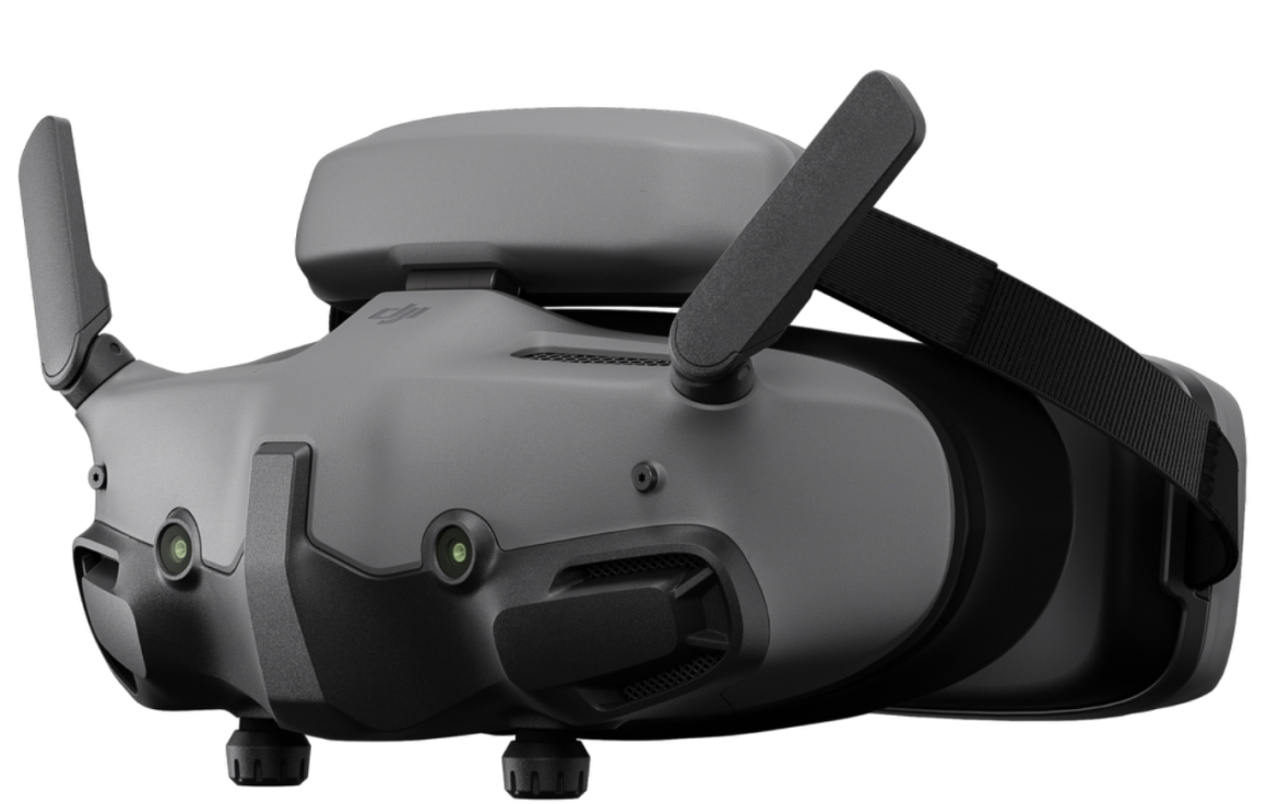 DJI goggles users wear when flying Avata 2 commercial drone give a first person view. | Image: DJI