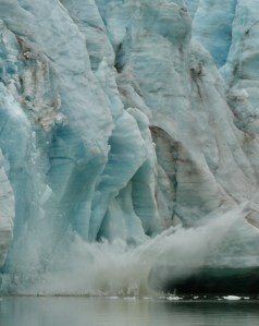 A glacier 