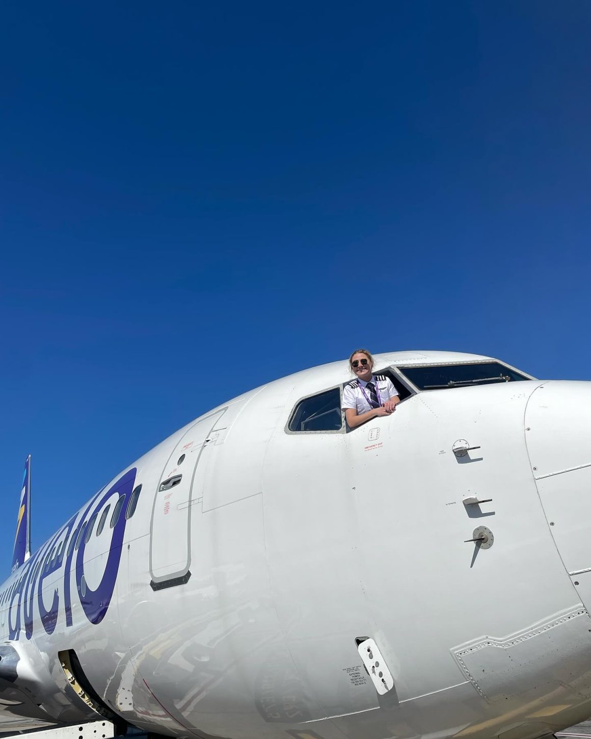 An Avelo Airlines pilot