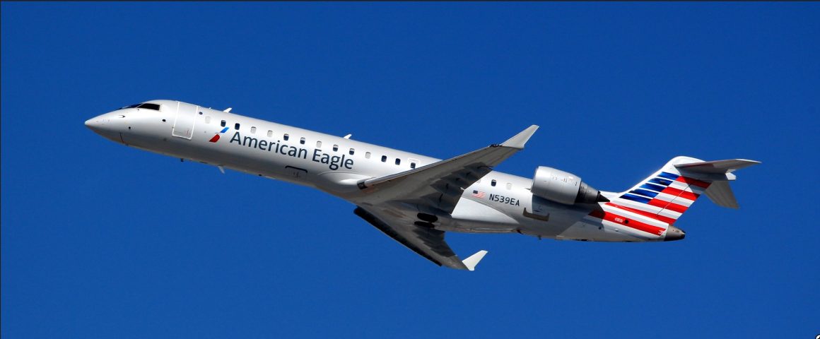 A PSA CRJ-700 (similar to the one pictured above) crashed near DCA airport after it collided with a helicopter. The CRJ-700 is a regional jet that can carry between 70 and 78 passengers.  