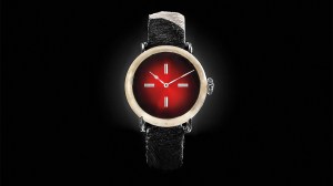 In a cheeky critique of labeling laws, Moser released the Swiss Mad Watch, which features a case formed from carbonized Swiss cheese but does not carry a Swiss Made label.