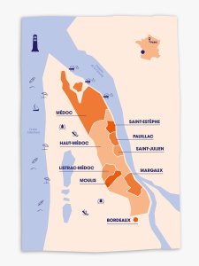 cru medoc map