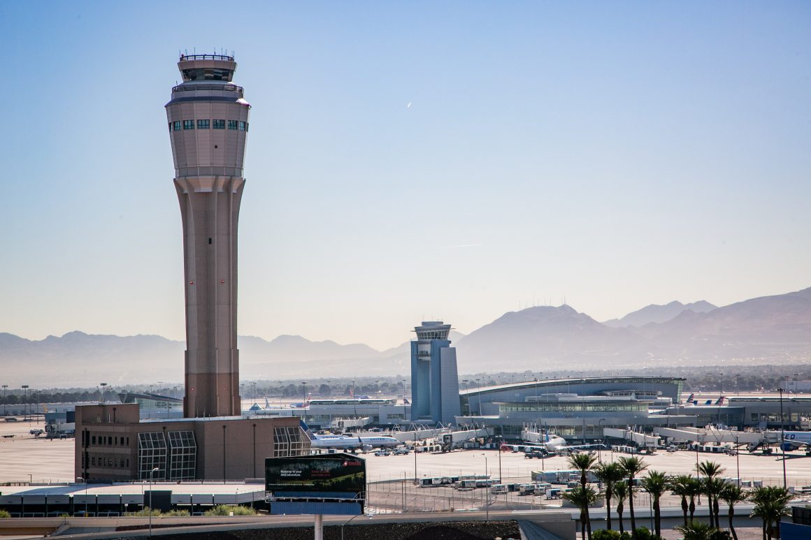 FAA Tower and East Ramp Control at Harry Reid International Airport (LAS)