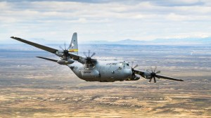 C-130 Transport plane.