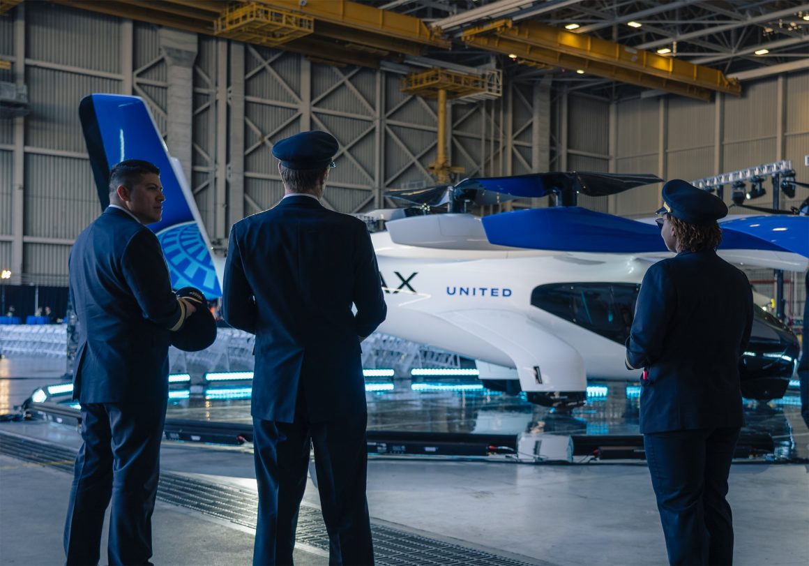 A United Archer Midnight eVTOL aircraft