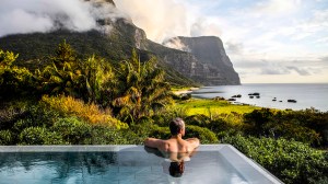 The pool at Capella Lodge