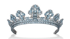 Cartier Aquamarine and Diamond Tiara, 1937