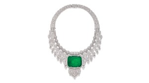 Cartier Diamond and Emerald Necklace, 1932