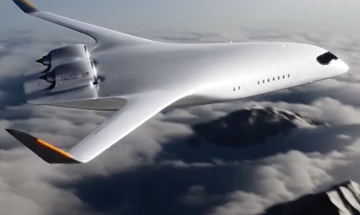 The Z4 Blended Wing Aircraft Fuselage Will Have Less Drag and More Lift Than Current Designs. |Image: JetZero
