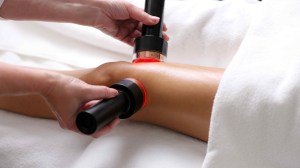 In addition to facial wrinkles and dark spots, the Lyma Pro can be used to address muscle soreness.