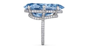 Christie's 23.24-carat Golconda Blue in a JAR setting