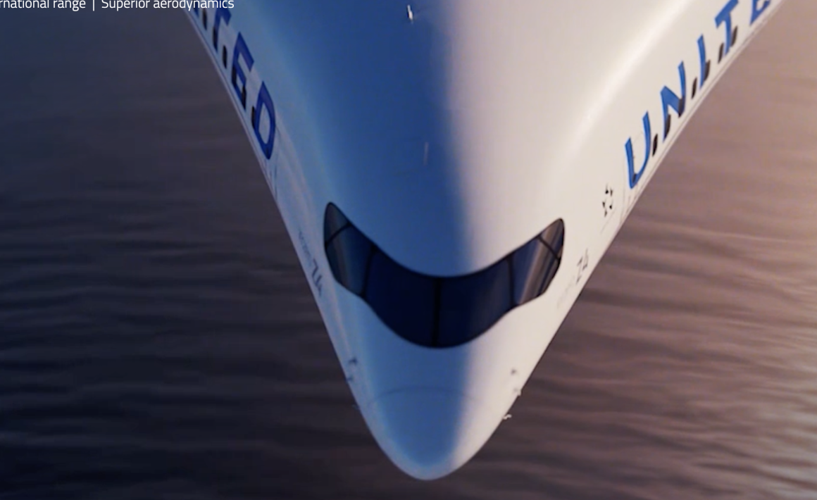 Both United and Delta Are Interested in SAF and Reaching Net-Zero Emission Levels. | Image: JetZero