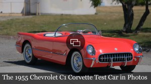 The 1955 Chevrolet C1 Corvette Test Car in Photos