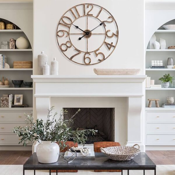 oversized wall clock