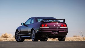 A 1995 Nissan Skyline GT-R.
