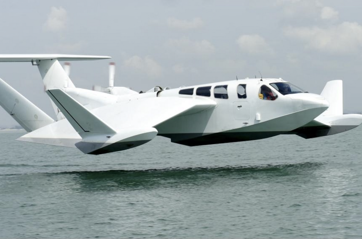 Widgetworks is developing a smaller ground effect aircraft that can carry up to 9 passengers. | Image: Widgetworks