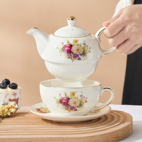 European porcelain tea set