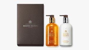 Molton Brown Mesmerising Oudh Accord & Gold Hand Wash & Lotion Set