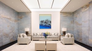 A VIP room at the Tiffany & Co. Ginza boutique