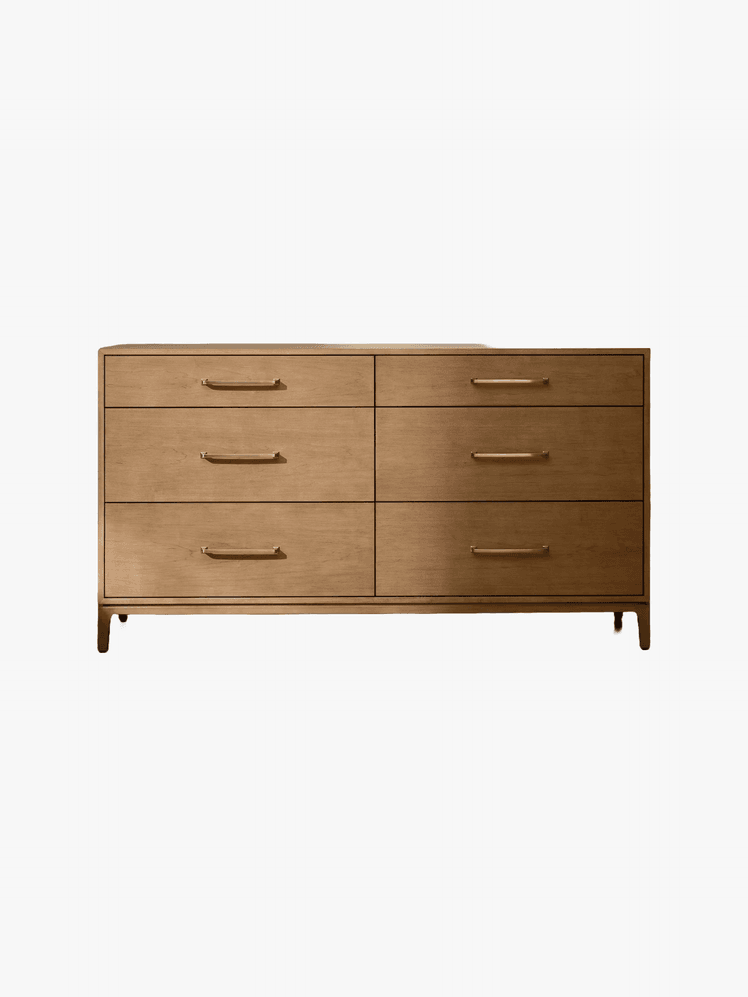 Boll & Branch 6-Drawer Wood Dresser