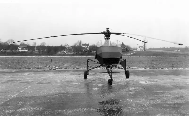 The German WNF 342 was an early adopter of tip jets.