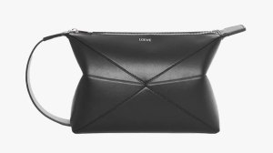 Loewe Puzzle Fold Leather Toiletry Bag
