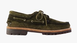 Officine Creative Heritage Flex 001 Brushed-Suede Loafers