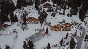 The exterior of Ultima Crans-Montana